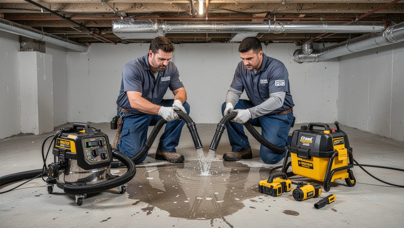 Crawl Space Water Removal