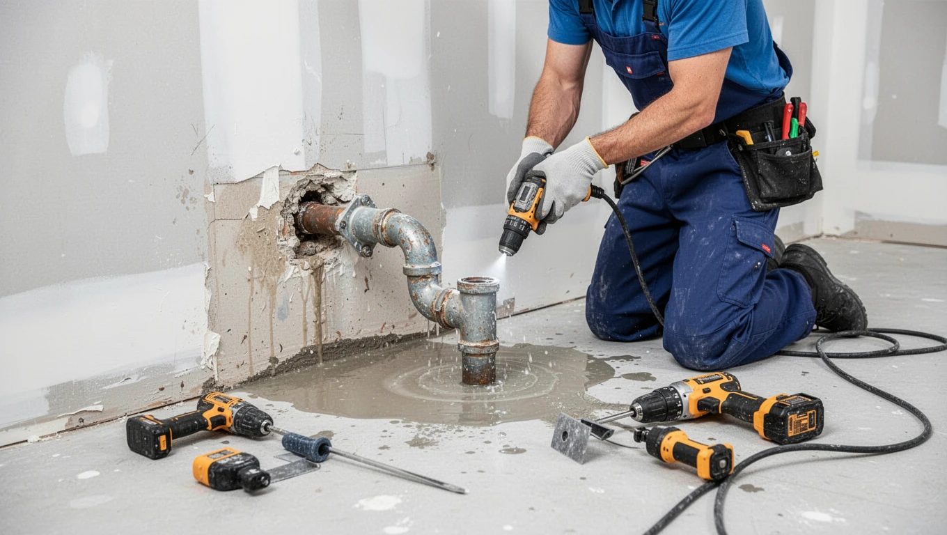 Burst Pipe Cleanup